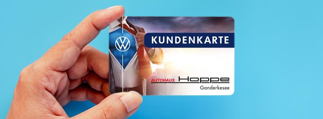 Die Kundenkarte von Hoppe